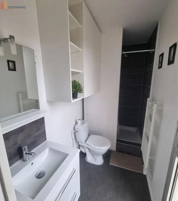 Studio meublé 18m² Reims 51100 - Lave-linge, lumineux - Photo 4