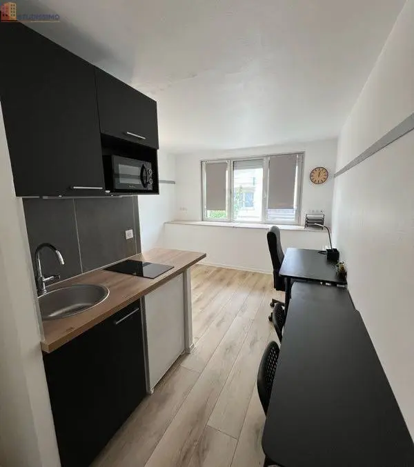 Studio meublé 18m² Reims 51100 - Lumineux, meublé - Photo 2