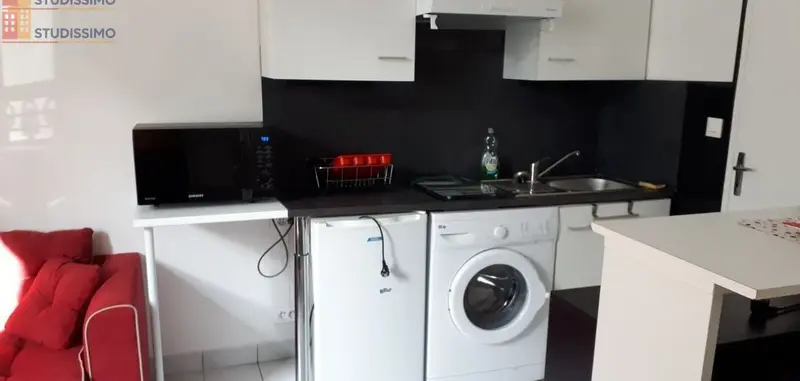 Studio meublé 22m² Reims 51100 - Meublé, fonctionnel - Photo 1