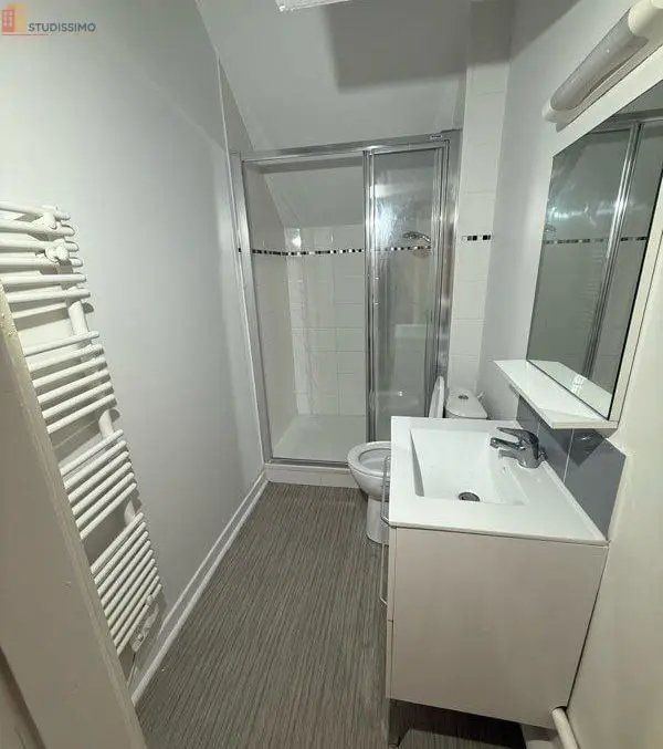 Studio meublé 24m² Reims 51100 - Grand, meublé - Photo 1