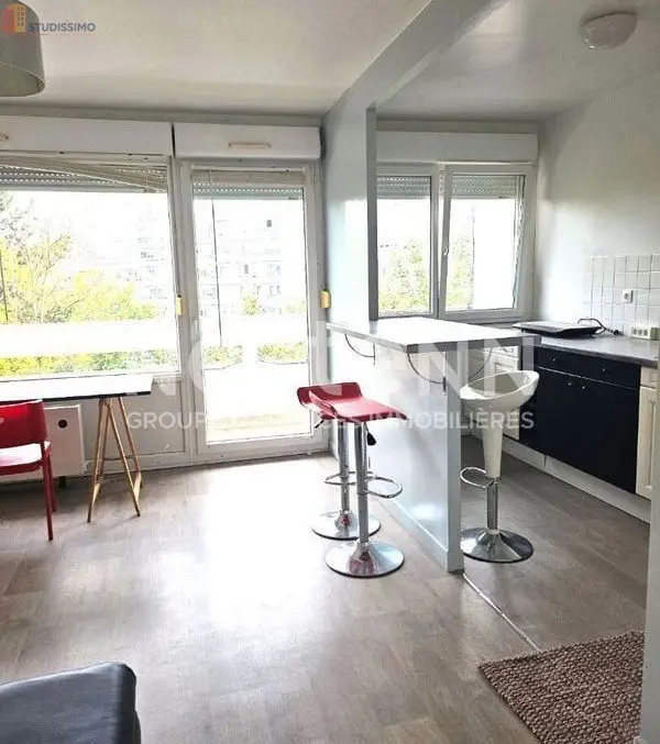 Studio meublé 30m² Reims 51100 - Meublé, lumineux - Photo 5