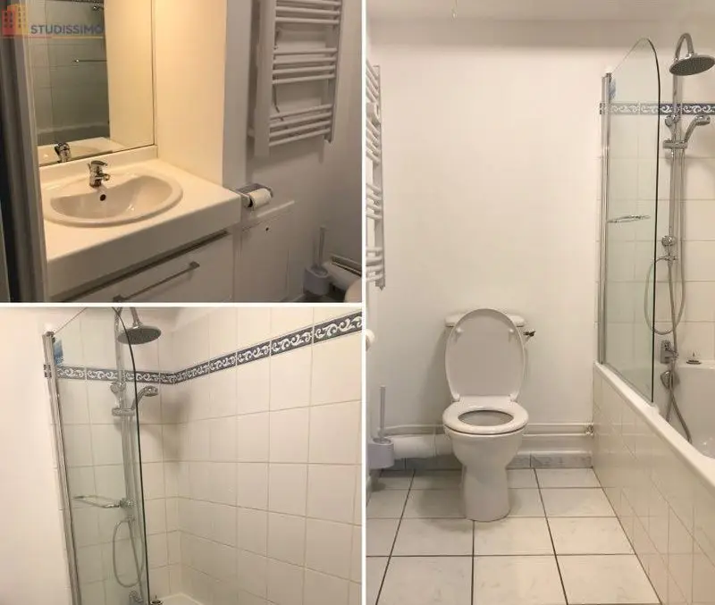 Studio meublé 29m² Reims 51100 - Terrasse, meublé - Photo 1