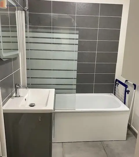 Studio meublé 20m² Reims 51100 - Cour privée, meublé - Photo 2