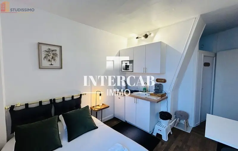Studio meublé 21m² Reims 51100 - Lumineux, 3e étage - Photo 6