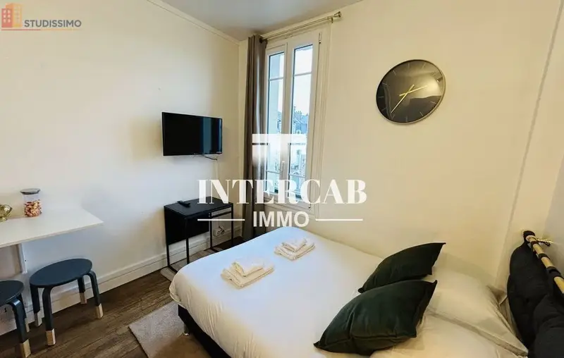 Studio meublé 21m² Reims 51100 - Lumineux, 3e étage - Photo 4