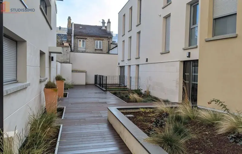 Studio meublé 24m² Reims centre - Résidence BBC, lumineux - Photo 4
