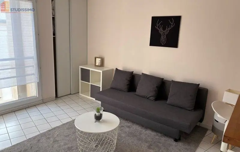 Studio 28m² Reims 51100 - Meublé, lumineux - Photo 2