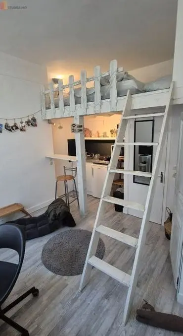 Studio meublé 17m² Reims 51100 - Proche cathédrale, transports - Photo 2