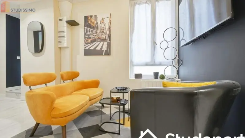 Studio meublé 10m² Reims 51100 - Meublé, DPE A - Photo 2