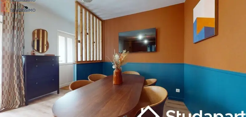 Studio meublé 11m² Reims 51100 - Chauffage inclus - Photo 4