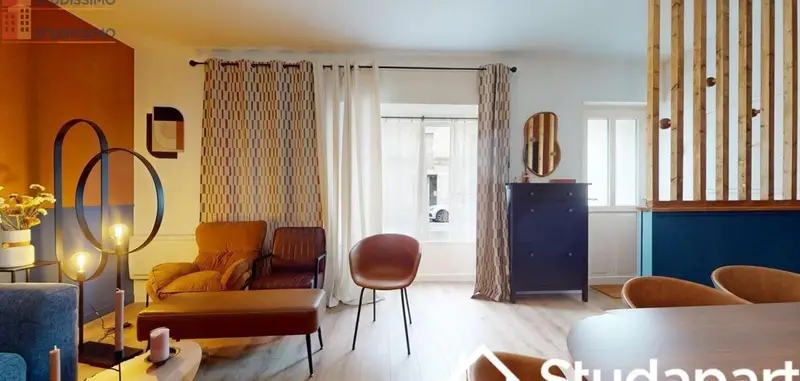 Studio meublé 11m² Reims 51100 - Chauffage inclus - Photo 2