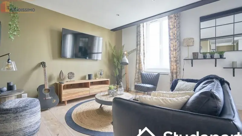 Studio meublé 19m² Reims 51100 - Lumineux, DPE C - Photo 3