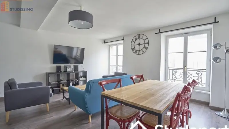 Studio meublé 11m² Reims - Lumineux, DPE A - Photo 2