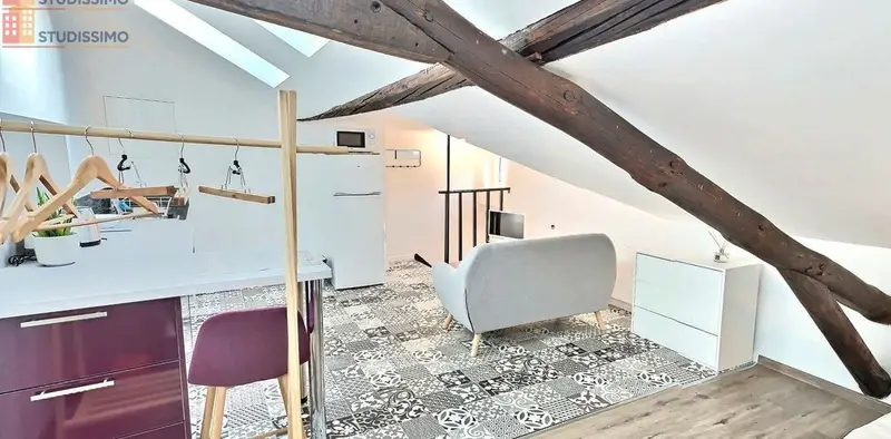 Studio 21m² Reims 51100 - Meublé, proche centre-ville - Photo 2