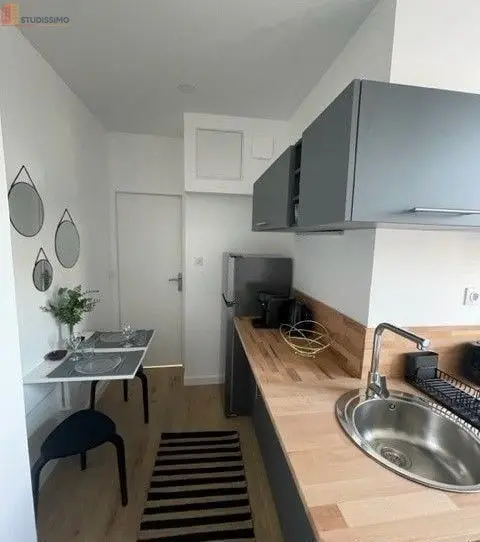 Studio meublé 24m² Reims 51100 - Meublé, secteur Saint-Marceaux - Photo 2
