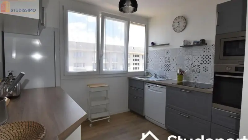 Studio 24m² Reims - Meublé, étage 2 - Photo 2