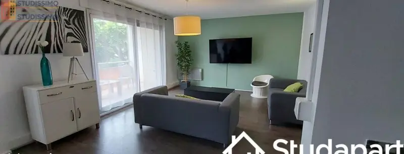 Studio meublé 14m² Reims 51100 - Chauffage individuel, DPE A - Photo 3