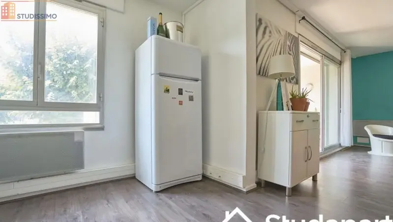 Studio meublé 14m² Reims 51100 - Chauffage individuel, DPE A - Photo 2