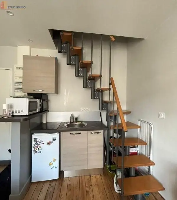 Studio meublé 21m² Laval 53000 - Meublé, DPE D - Photo 3