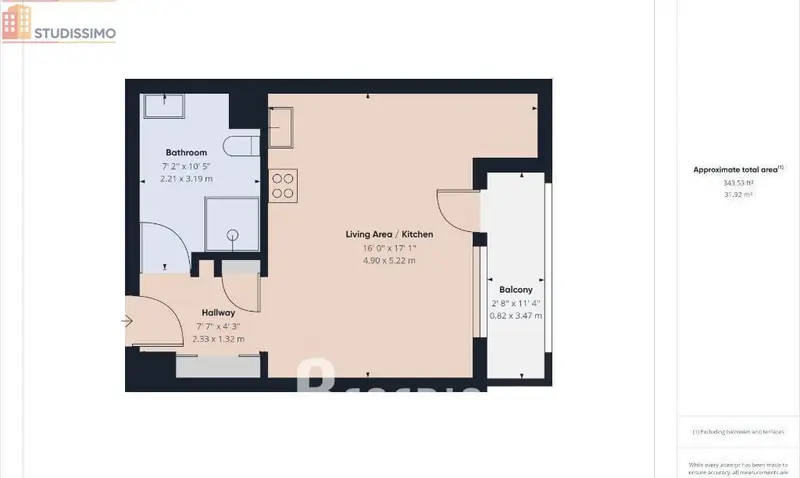 Studio 32m² Nancy 54000 - Lumineux, 3e étage - Photo 3