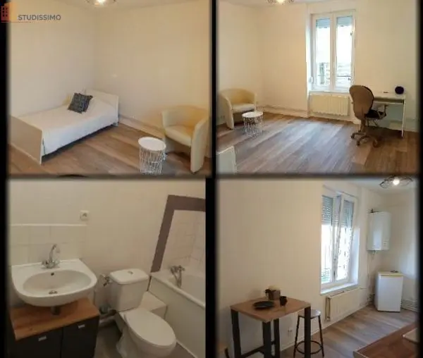 Studio meublé 34m² Nancy centre - Calme, terrasse privée - Photo 1