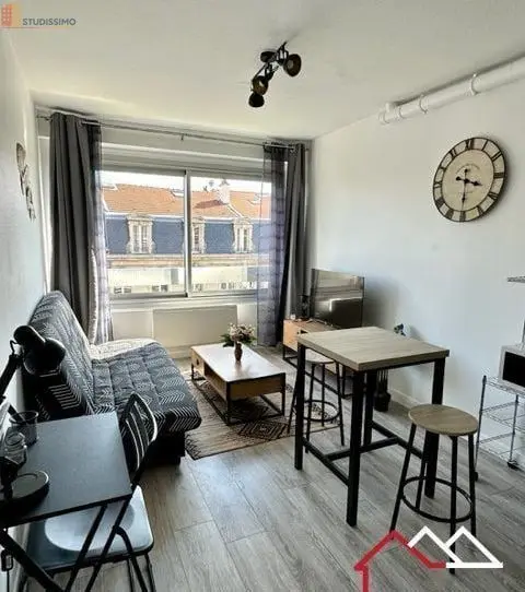 Studio meublé 22m² Nancy 54000 - Meublé, DPE D - Photo 2