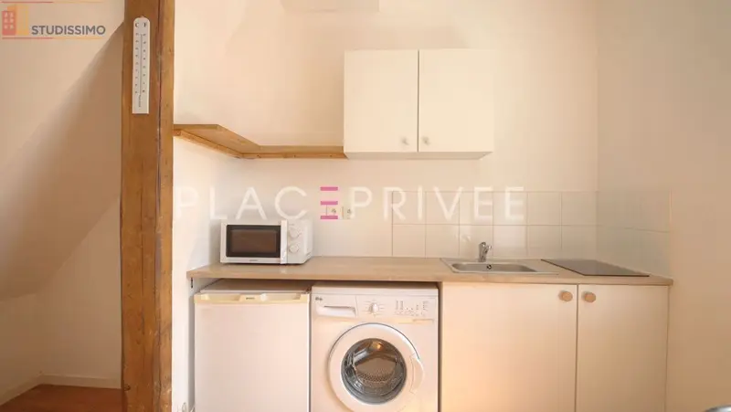 Studio meublé 18m² Nancy 54000 - Meublé, DPE D - Photo 2