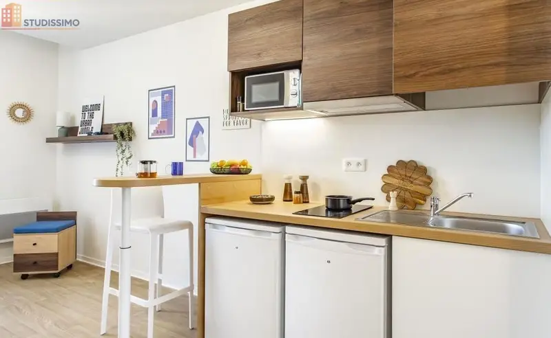 Studio meublé 16m² Vandoeuvre-lès-Nancy - Meublé - Photo 20