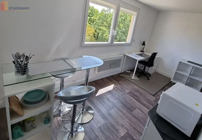 Studio meublé 25m² Vandœuvre-lès-Nancy - Meublé, parking et local vélo - Photo 4