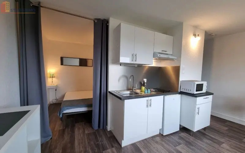 Studio meublé 25m² Vandœuvre-lès-Nancy - Meublé, parking et local vélo - Photo 3