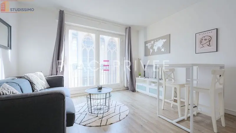 Studio 22m² Nancy centre - Meublé, 2e étage - Photo 11