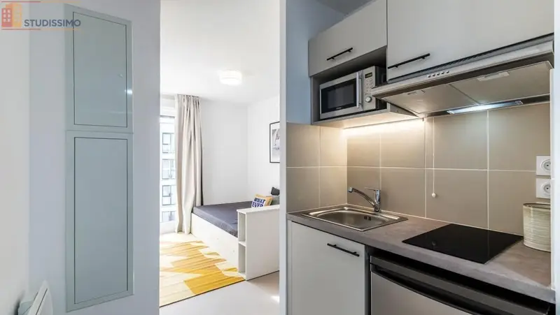 Studio meublé 19m² Vandoeuvre-lès-Nancy - Meublé, DPE C - Photo 14