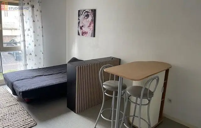 Studio meublé 27m² Nancy 54000 - Meublé, parking - Photo 2