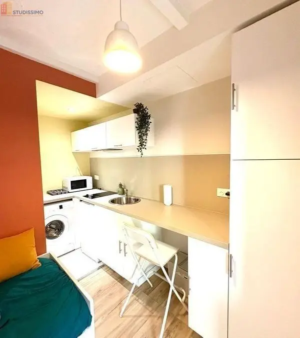 Studio meublé 16m² Nancy 54000 - Meublé, DPE D - Photo 2