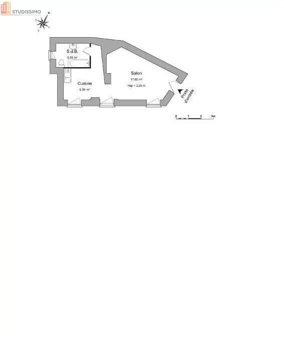 Studio 32m² Nancy 54000 - Photo 2