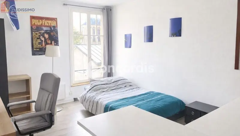Studio meublé 20m² Nancy 54000 - Meublé, 1 pièce - Photo 5