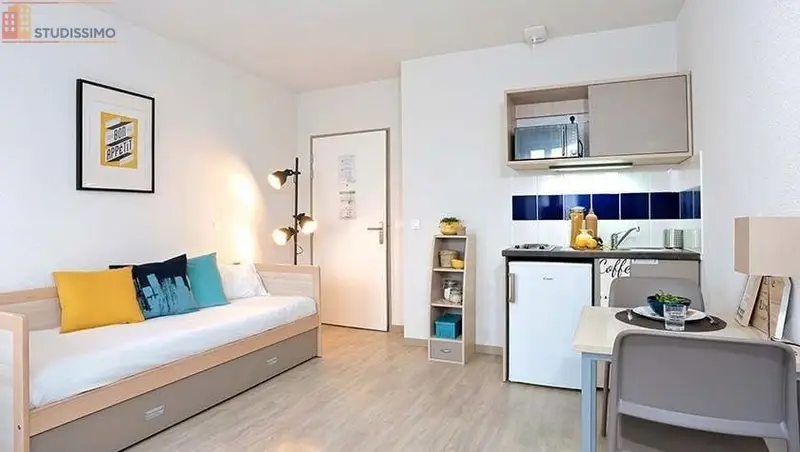 Studio 17m² Nancy - Meublé, résidence étudiante - Photo 9