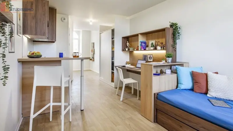 Studio 16m² Vandoeuvre-lès-Nancy - Meublé, 1 pièce - Photo 9