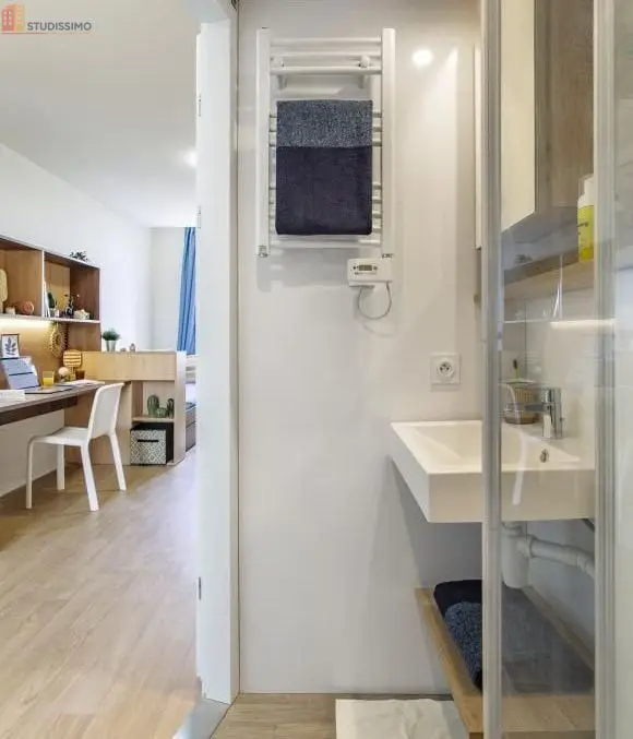 Studio 16m² Vandoeuvre-lès-Nancy - Meublé, 1 pièce - Photo 8