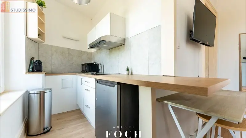 Studio 19m² Nancy 54000 - Meublé, 1er étage - Photo 13
