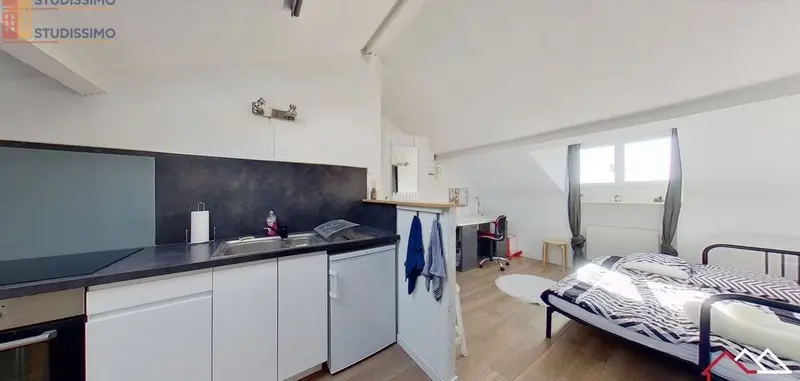 Studio meublé 22m² Nancy 54000 - 4e étage, lumineux - Photo 3
