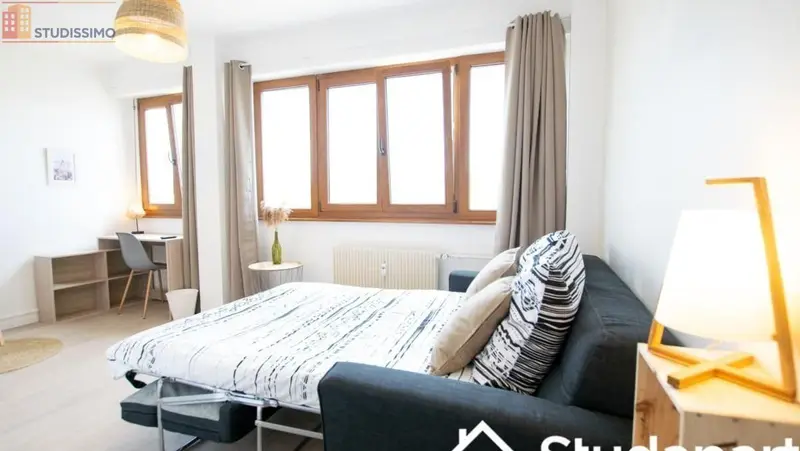 Studio meublé 12m² Nancy 54000 - Meublé, DPE D - Photo 8