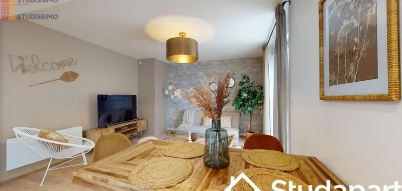 Studio meublé 10m² Villers-lès-Nancy - Meublé, DPE A - Photo 8