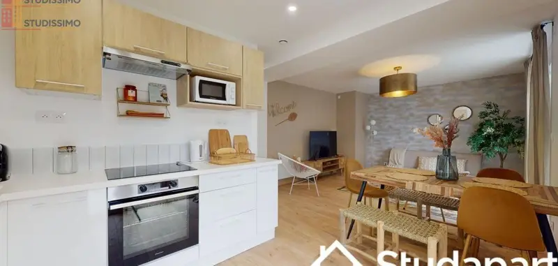 Studio meublé 10m² Villers-lès-Nancy - Meublé, DPE A - Photo 1