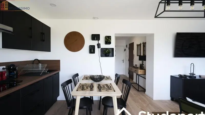 Studio meublé 12m² Vandoeuvre-lès-Nancy - Meublé, DPE A - Photo 1