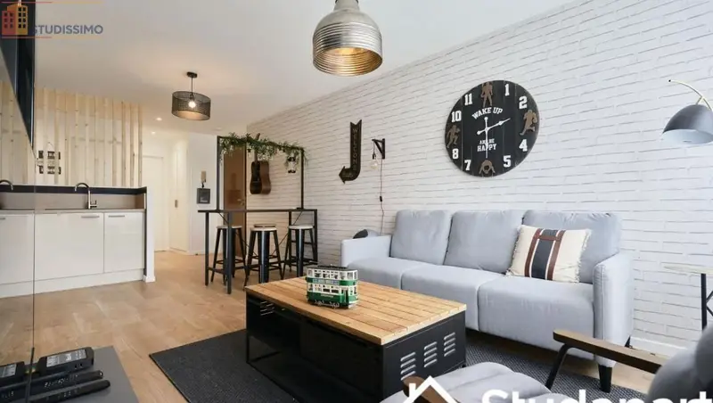 Studio 11m² Nancy 54000 - Meublé, DPE A - Photo 6