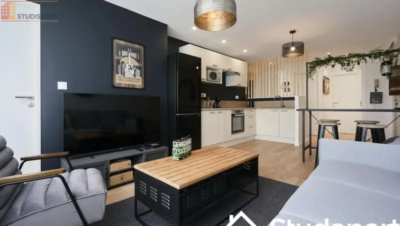 Studio 11m² Nancy 54000 - Meublé, DPE A - Photo 7