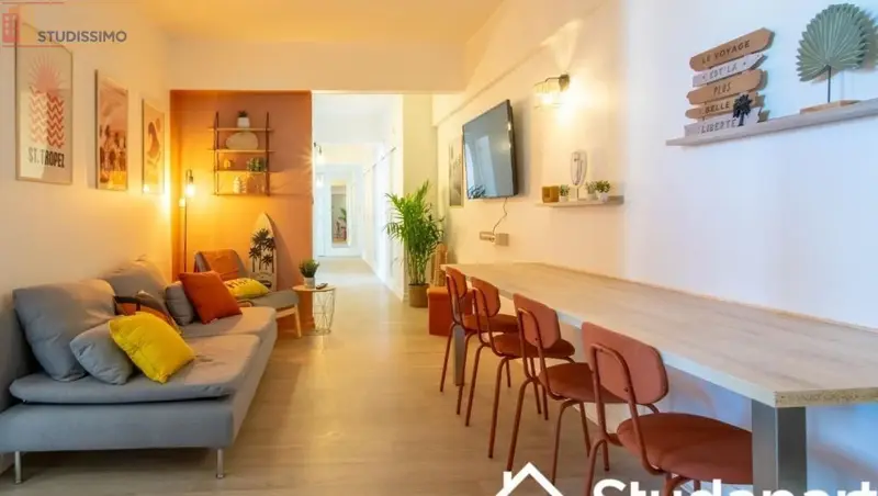 Studio meublé 15m² Nancy 54000 - Lumineux, 6e étage - Photo 7