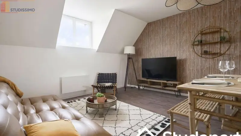 Studio meublé 10m² Nancy 54000 - Meublé, DPE A - Photo 5