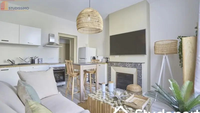 Studio meublé 14m² Nancy centre - Meublé, DPE A - Photo 4